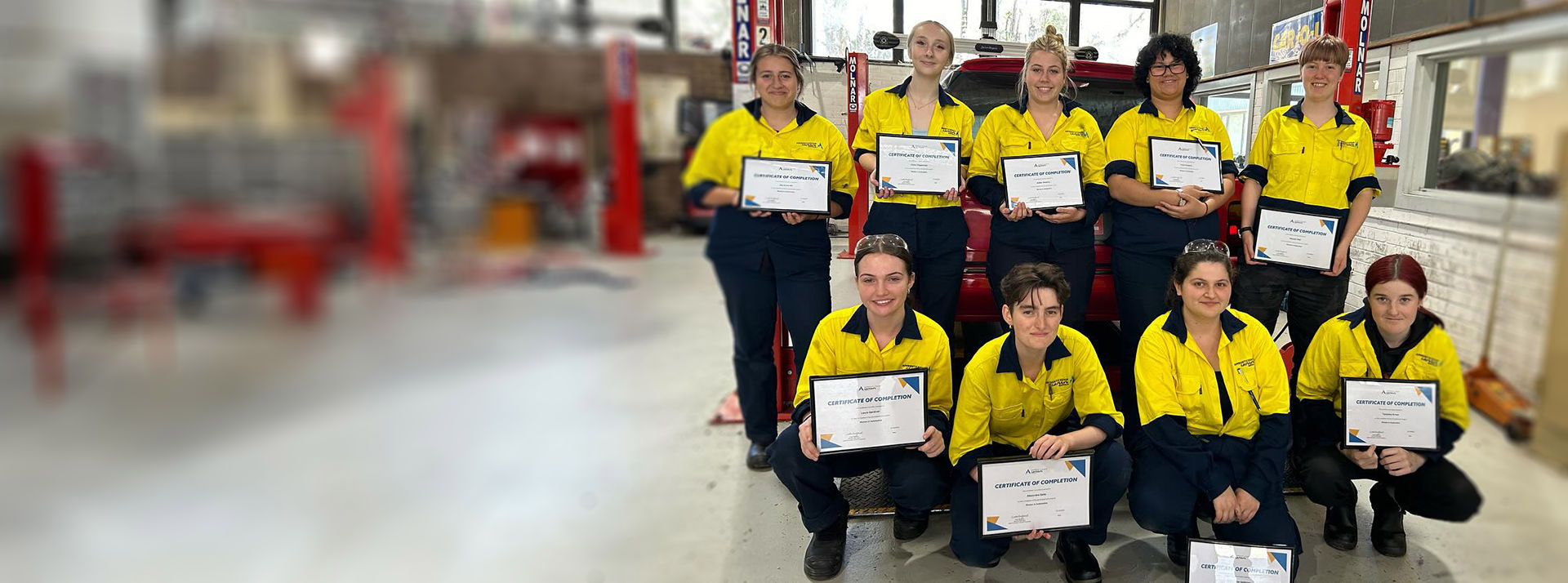 CathWest Innovation College automotive students forge skills, securing nationally-recognised qualifications