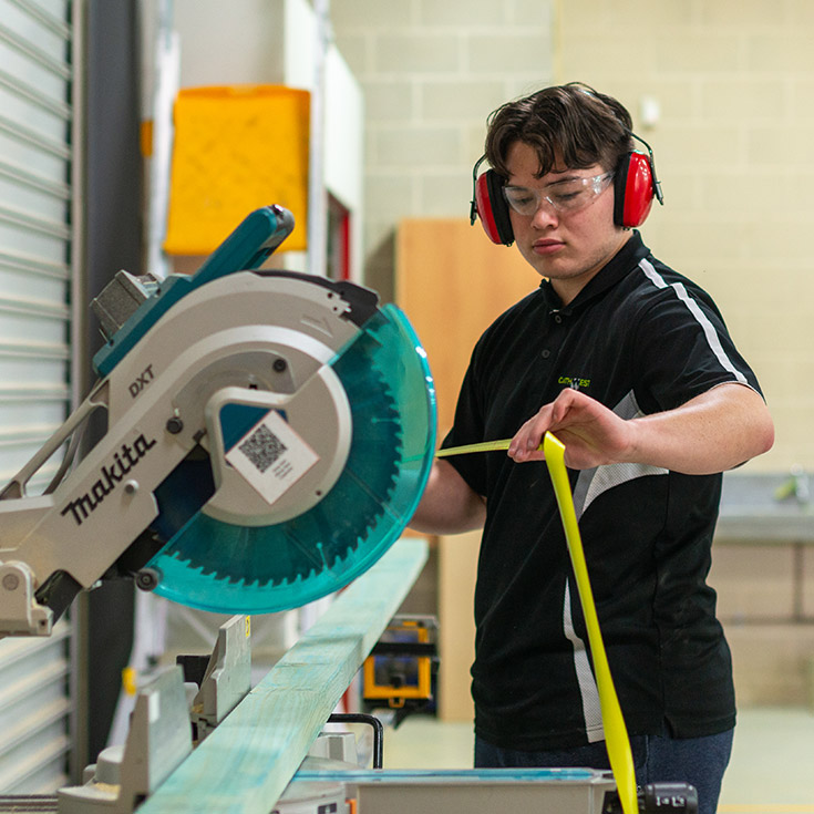 Carpentry and construction pathway at CathWest Innovation College